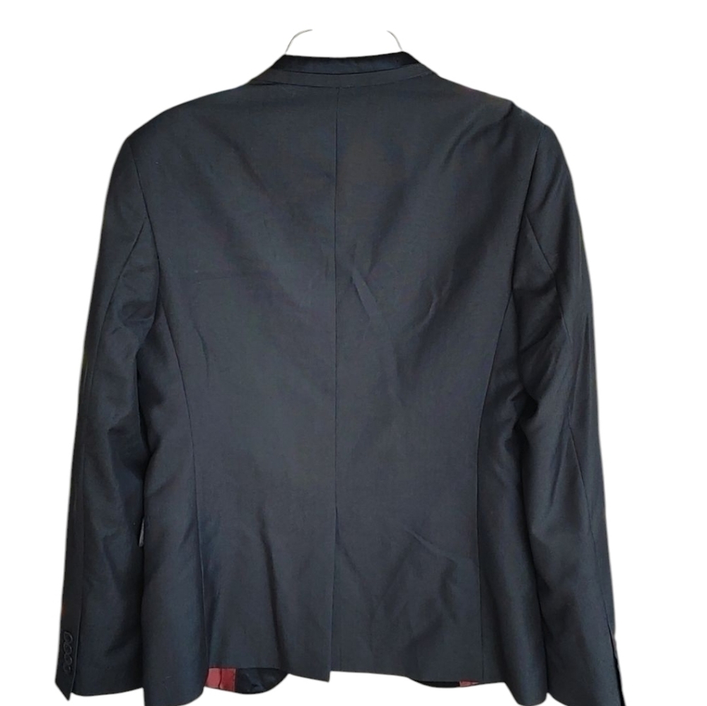 Stockhomme Evolution Men Suit Jacket Black Slim 38